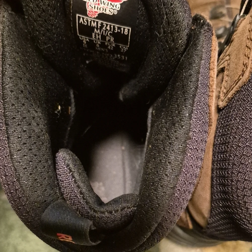 Red Wing Shoes Black and Brown Boots